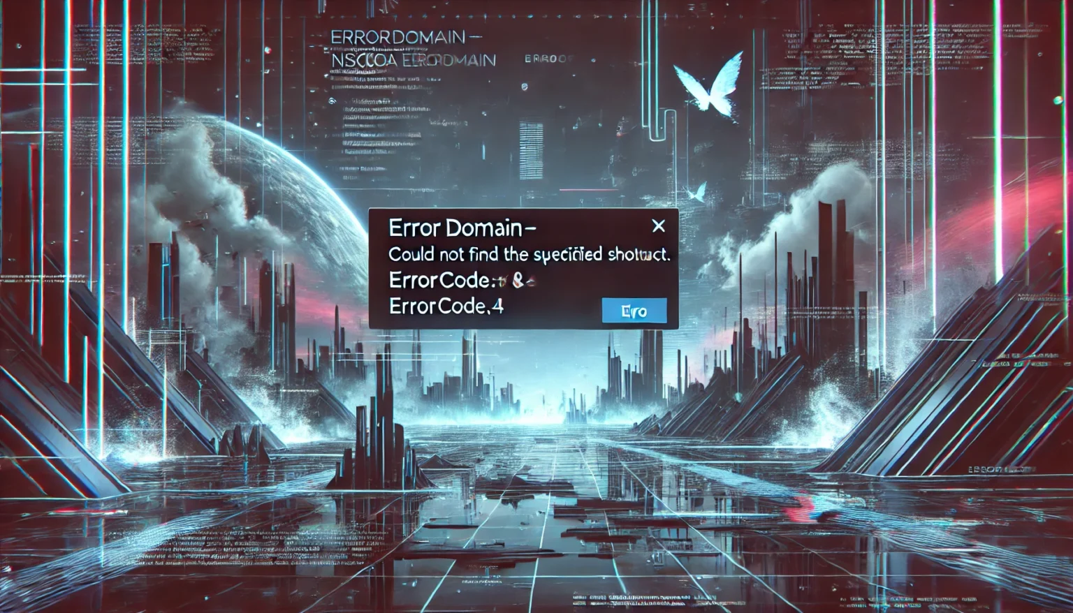 errordomain=nscocoaerrordomain&errormessage=could not find the specified shortcut.&errorcode=4